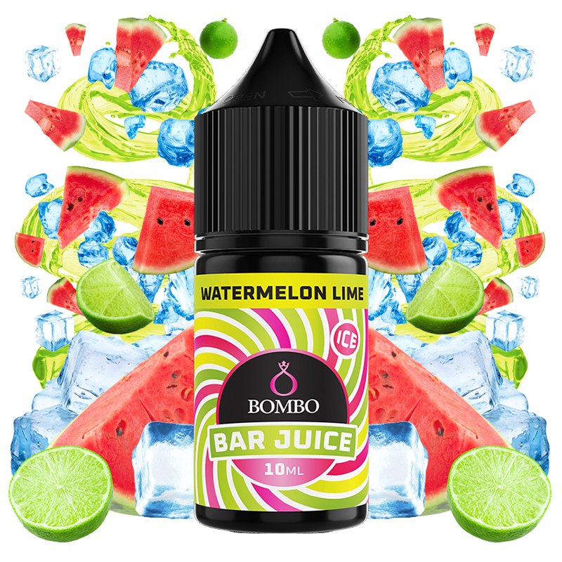 Bombo Aroma Watermelon Lime Ice 10ml/30 (Longfill) - Bombo Bar Juice