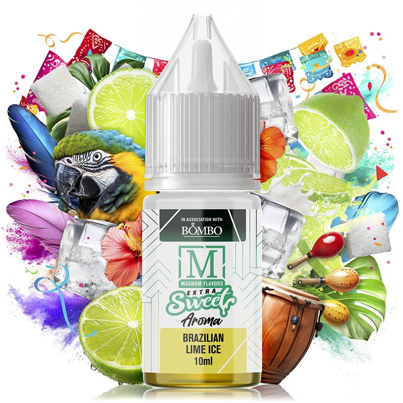 Magnum Brazilian Lime Ice 10ml - Magnum Vape Extra Sweet Pod Salts
