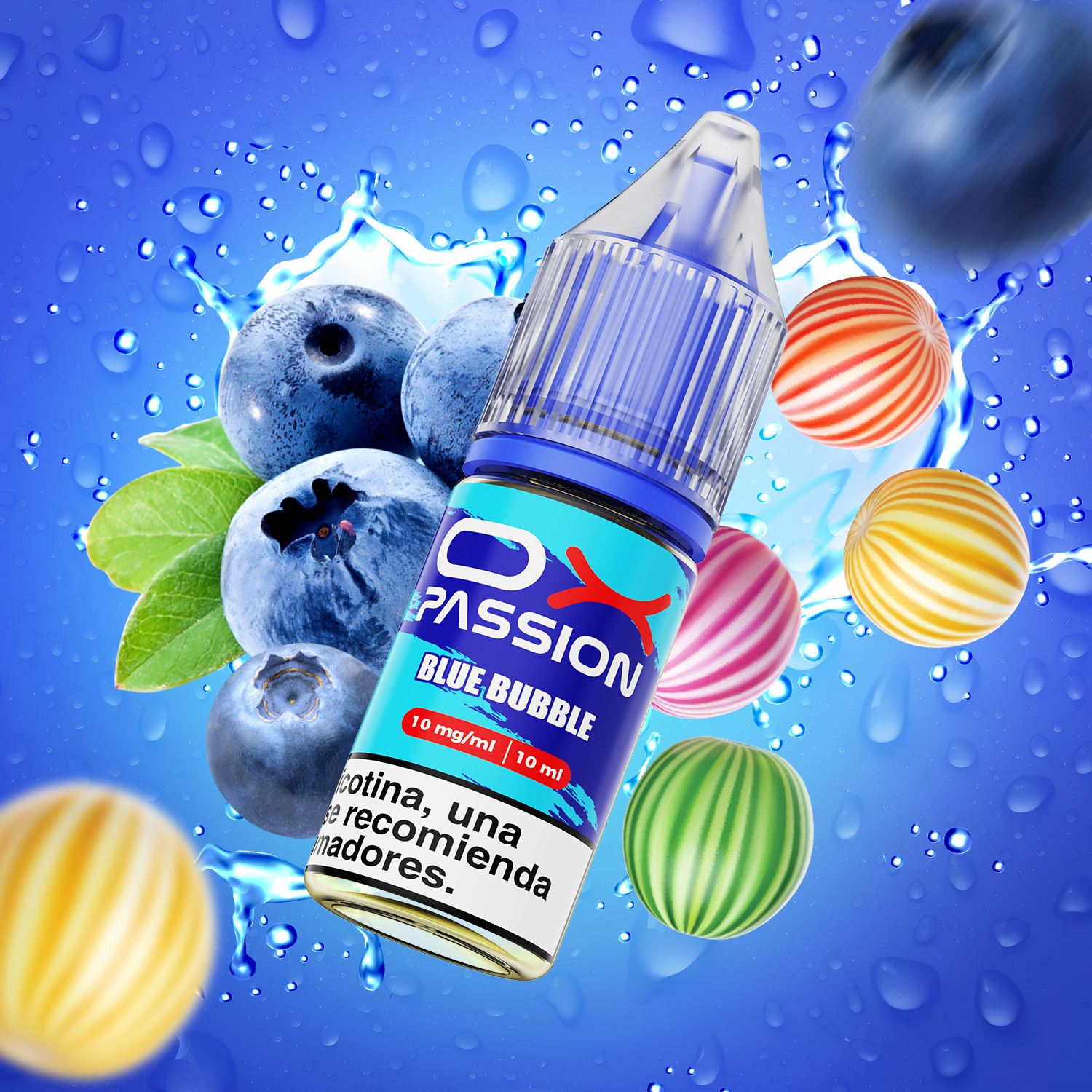 Ox Passion Oxva Ox Passion Salts Blue Bubble 10ml