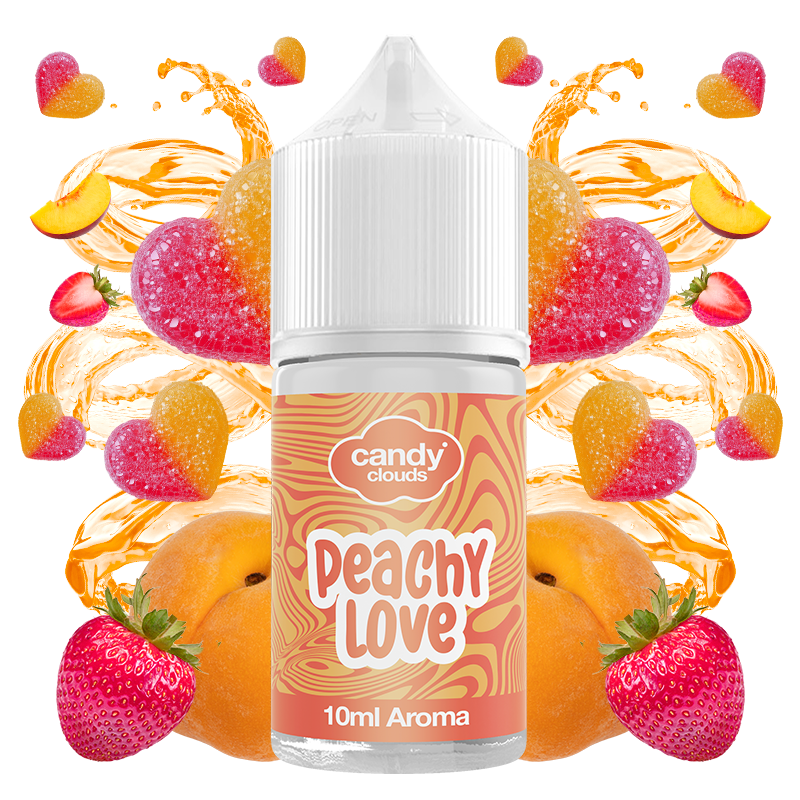 Candy Clouds Aroma Peachy Love 10ml/30 (Longfill) - Candy Clouds