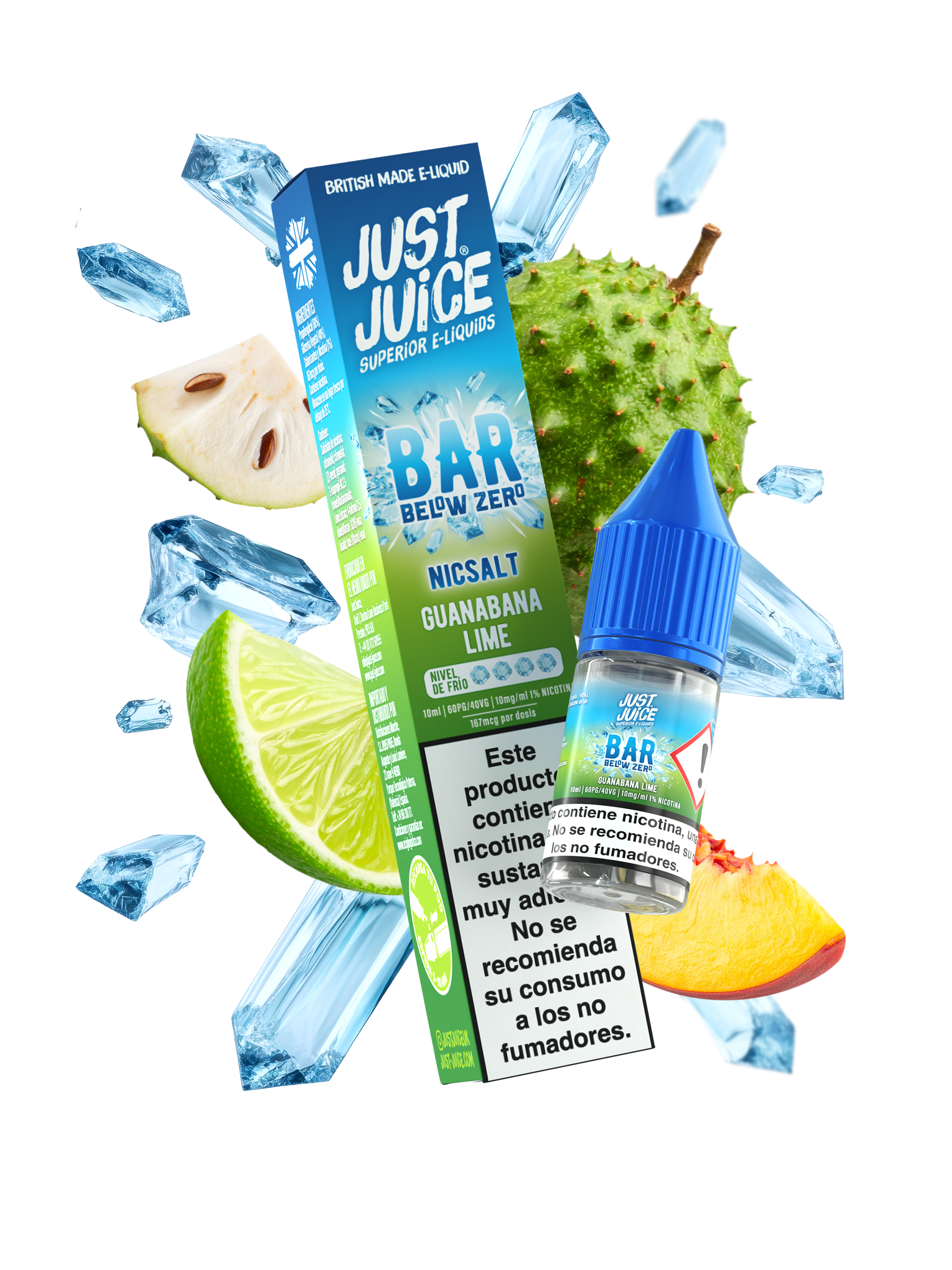 Just Juice Below Zero Salts Triple Mango 10ml