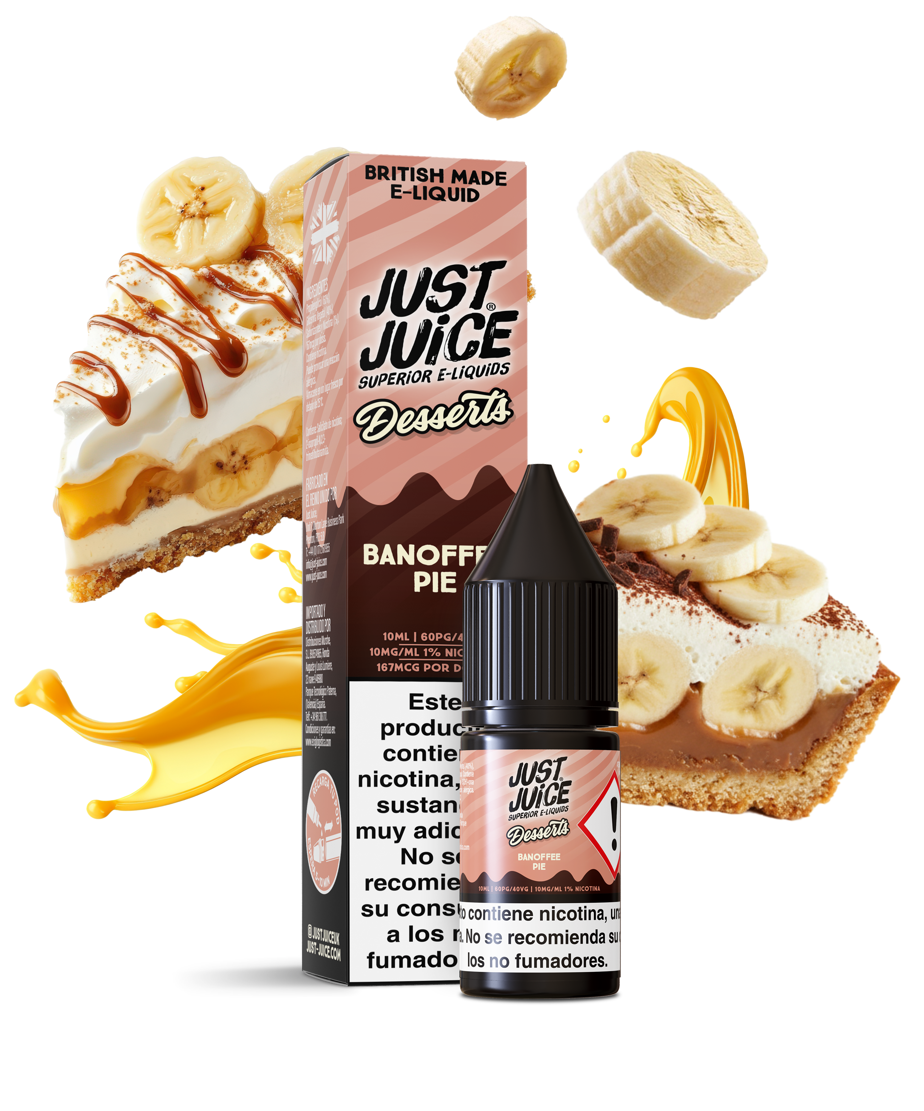 Just Juice Desserts Salts Banoffee Pie 10ml