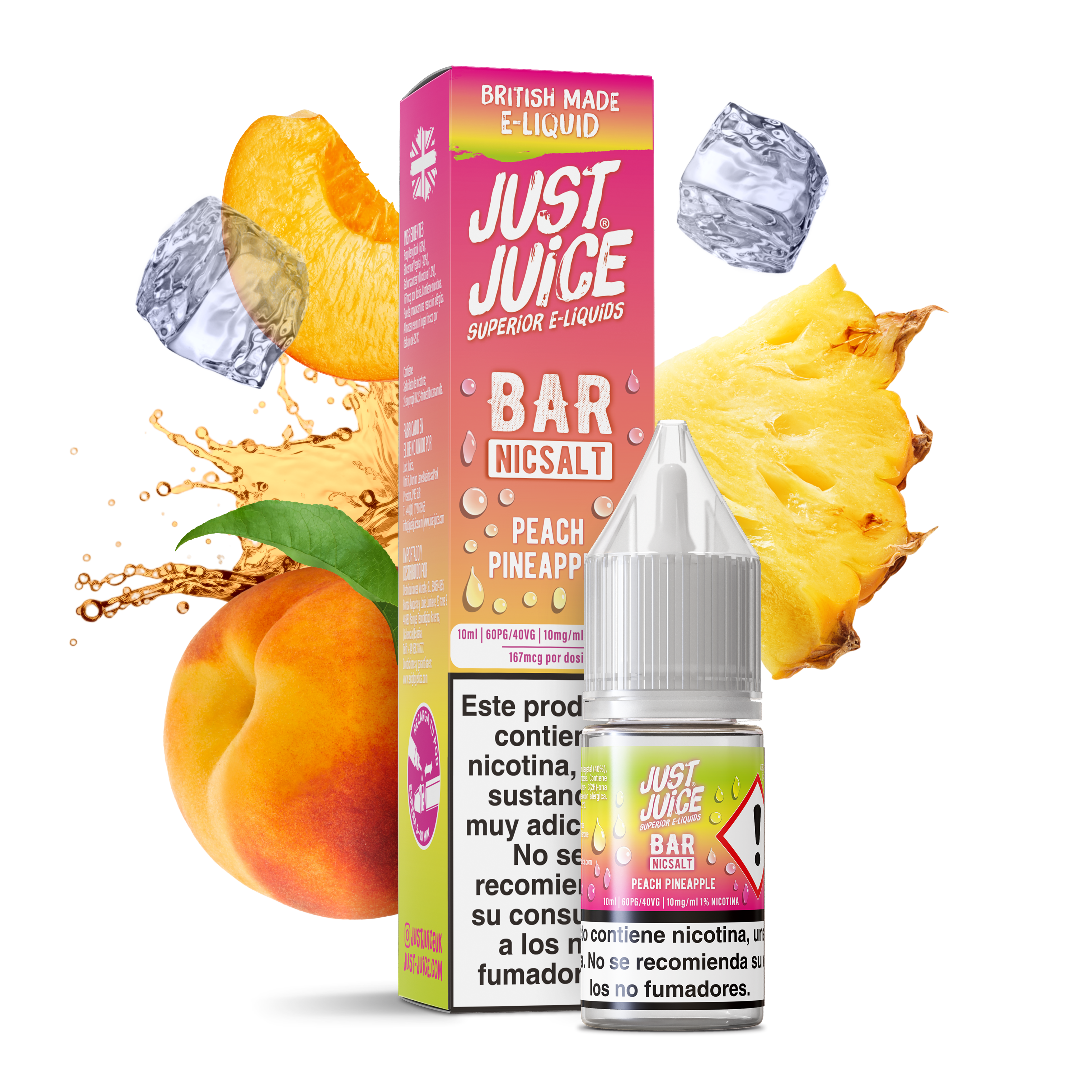 Just Juice PIÑA MELOCOTON JUST JUICE