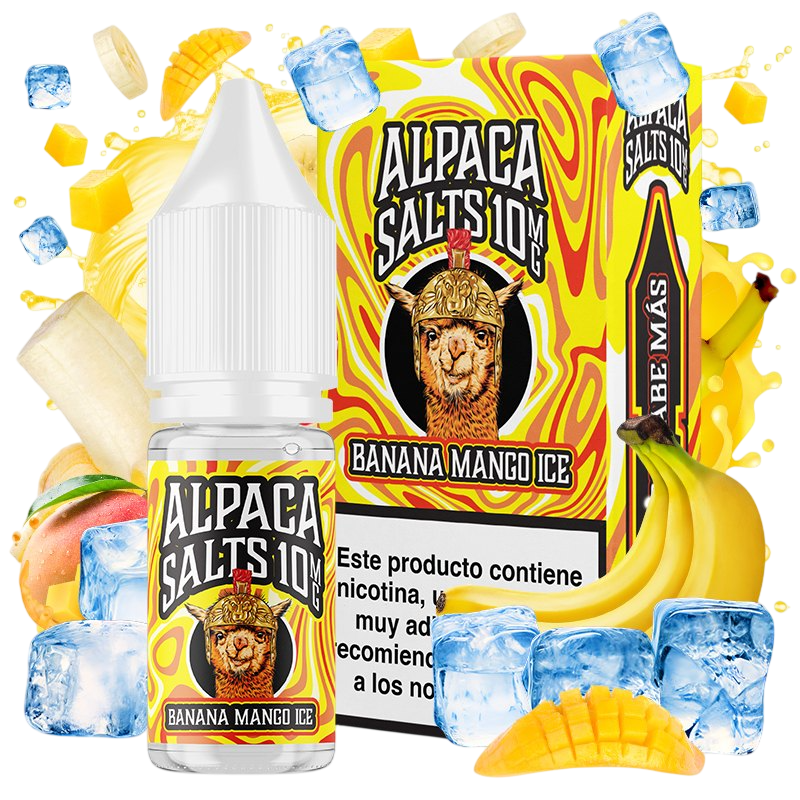 Alpaca Banana Mango Ice 10ml - Alpaca Salts