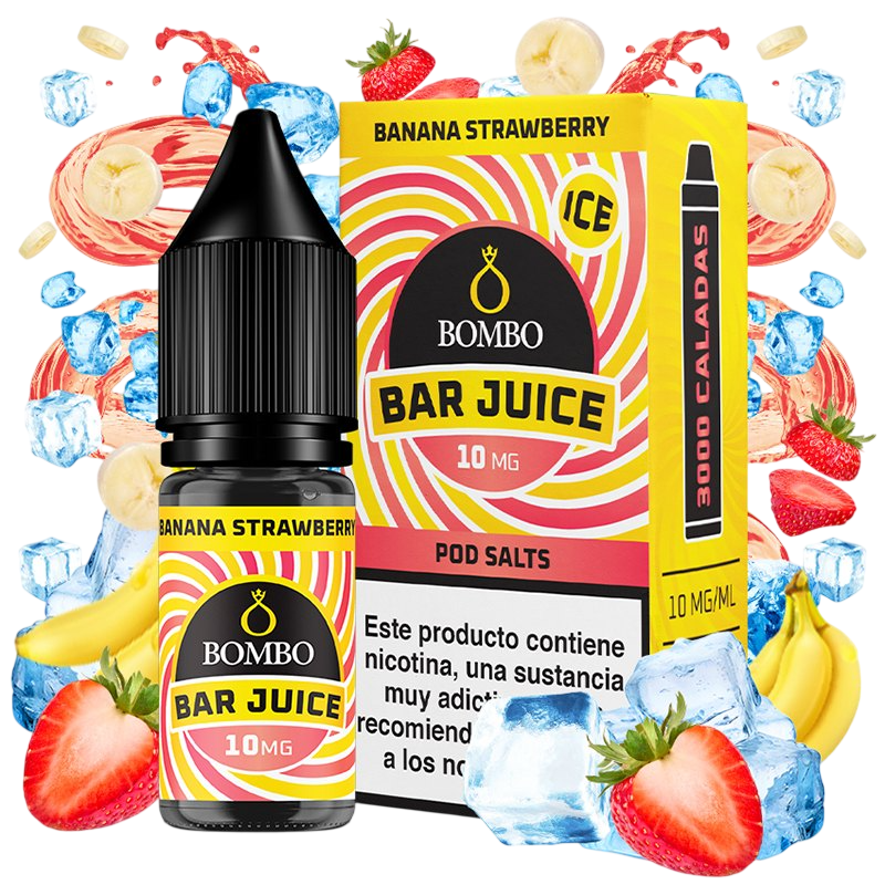 Bombo Banana Strawberry Ice 10ml - Bombo Bar Juice