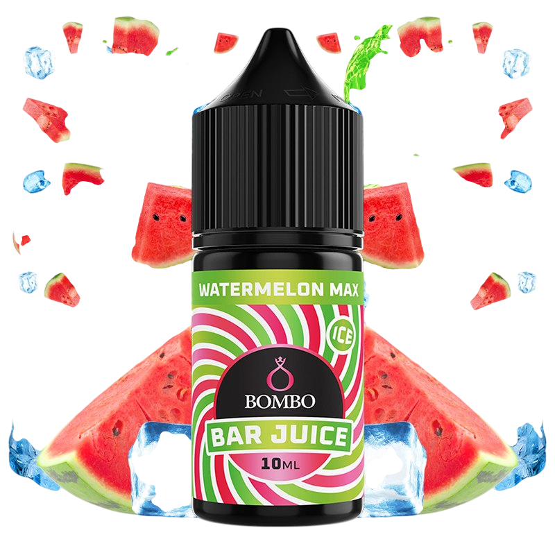 Bombo Aroma Watermelon Max Ice 10ml/30 (Longfill) - Bombo Bar Juice